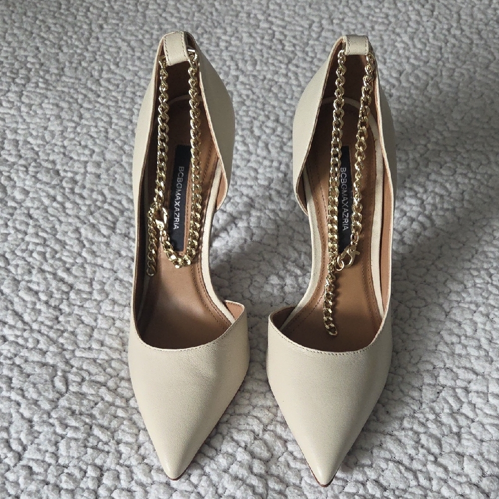 BCBGMAXAZRIA Cream Women's Heels